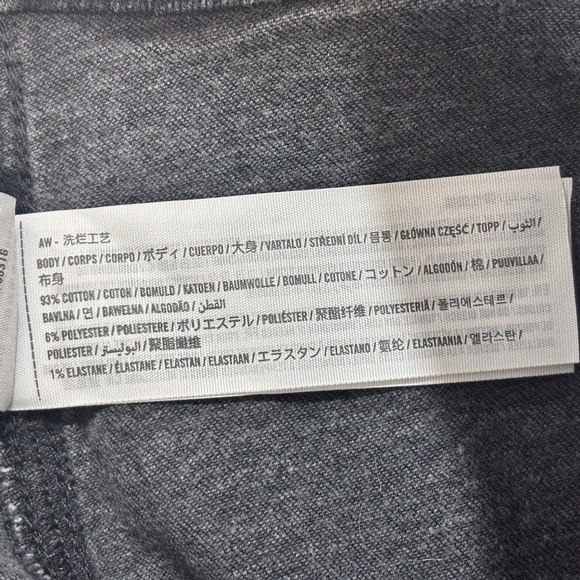 Abercrombie & Fitch Ultra High Rise Skirt 25 / 0 Black Fray Denim - Picture 6 of 8